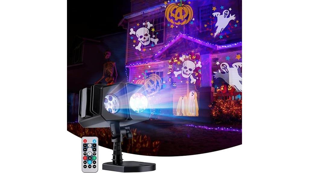 halloween christmas light show