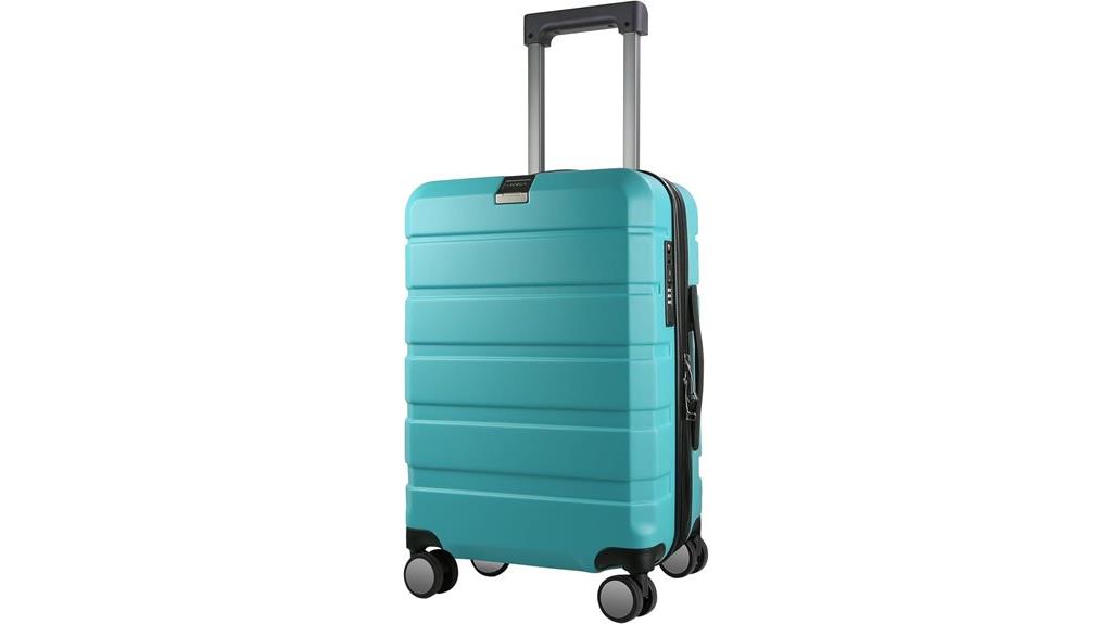 hardside spinner luggage with tsa