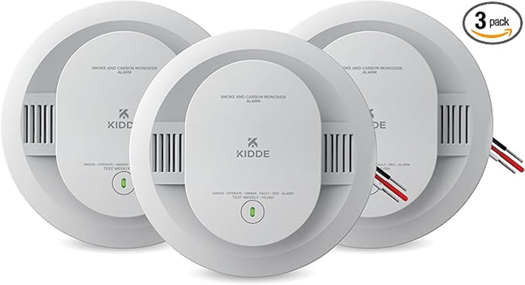 hardwired smoke co detectors