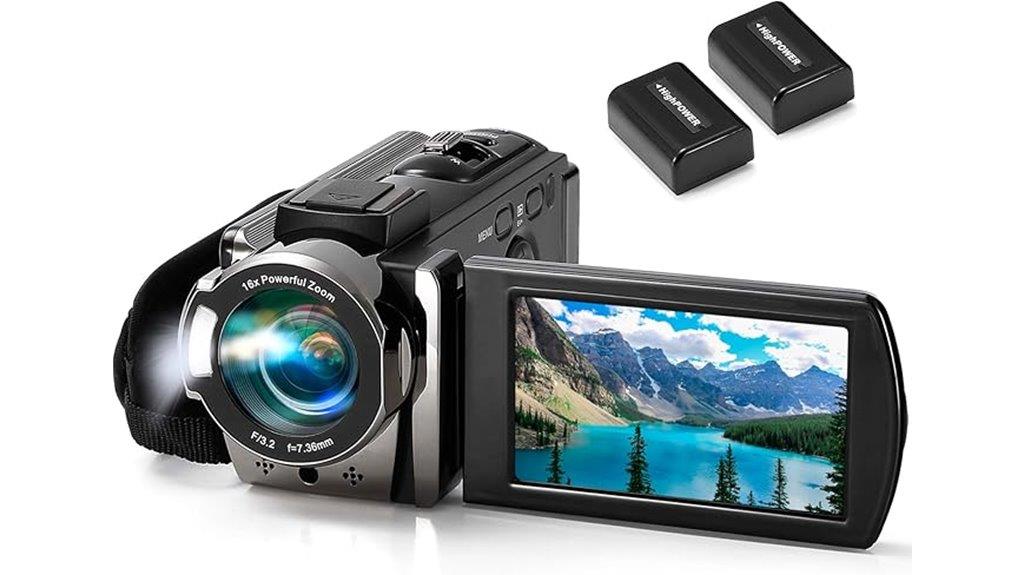 hd video camcorder bundle