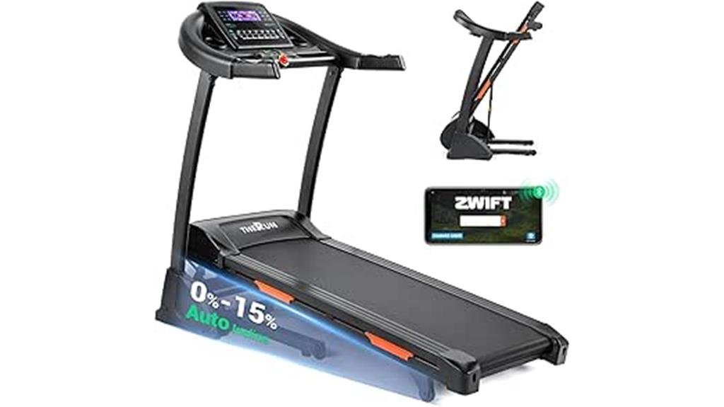 heavy duty folding incline treadmill