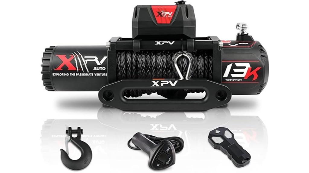 heavy duty wireless winch