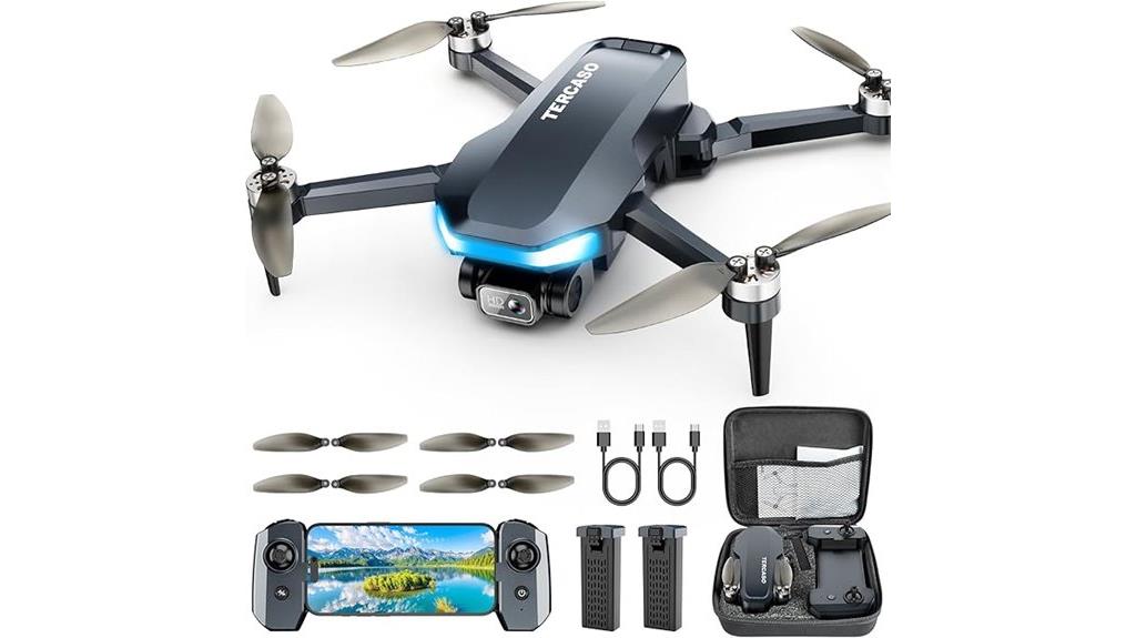 high definition gps foldable drone