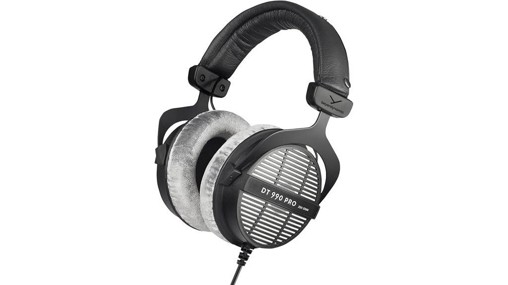 high impedance open back headphones