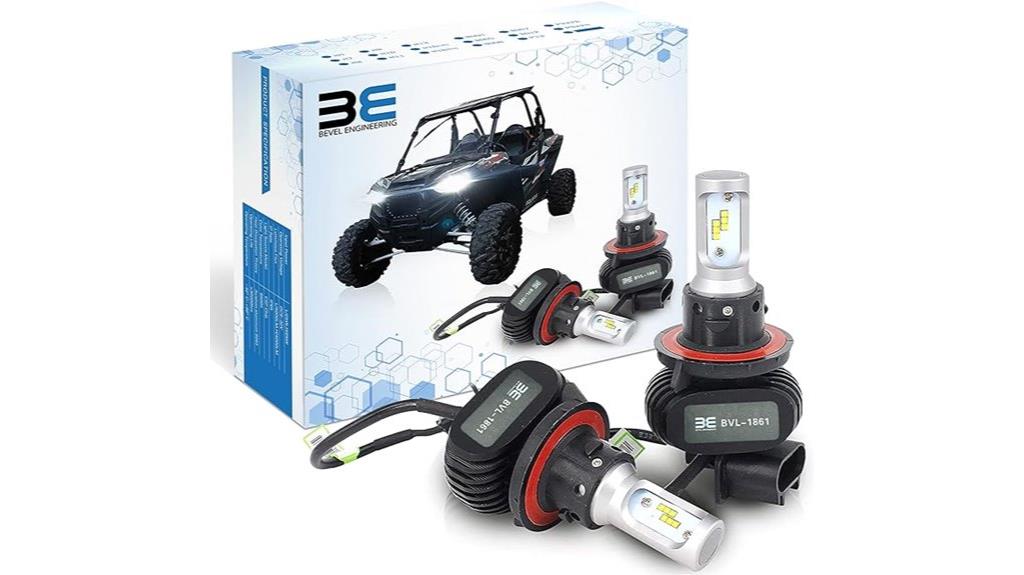 high performance led headlights pack