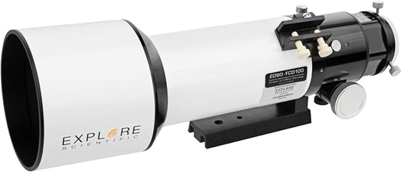 high quality 80mm refractor