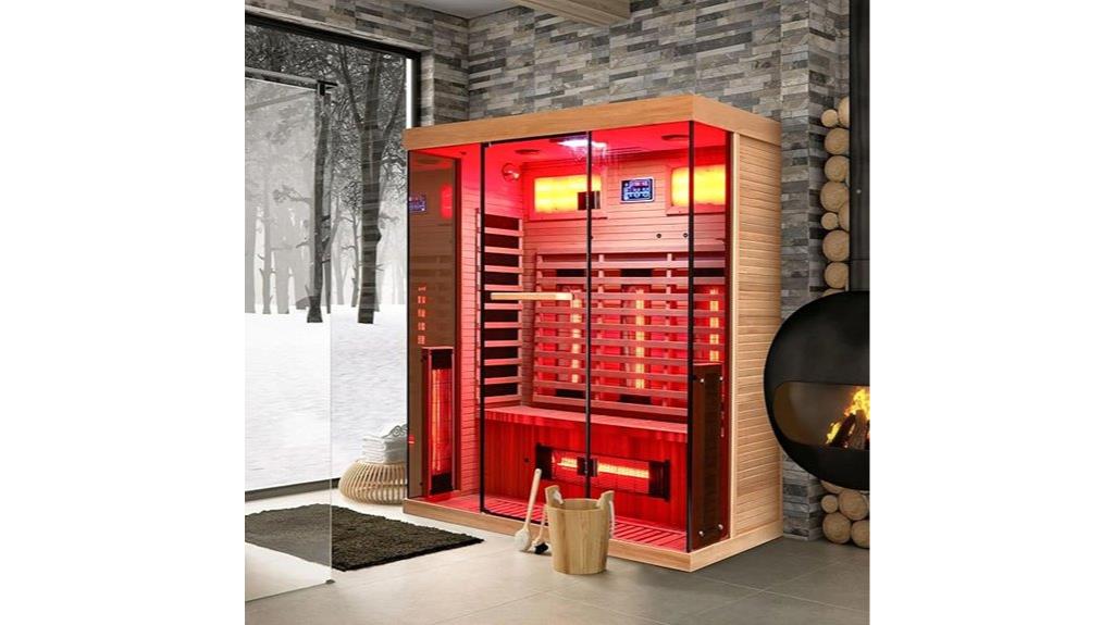 home infrared sauna for multiple users