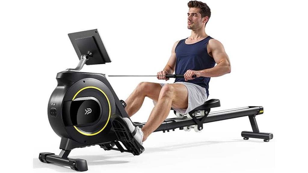 home rowing machine with app