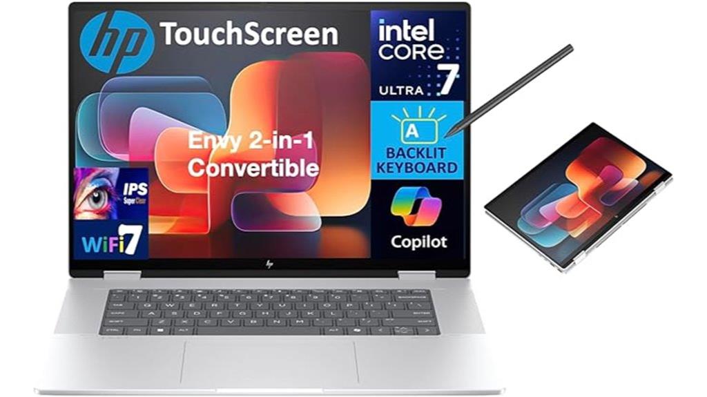 hp envy x360 touchscreen