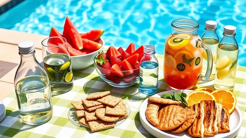 hydration and meal timing