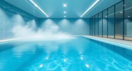 indoor pool room waterproofing