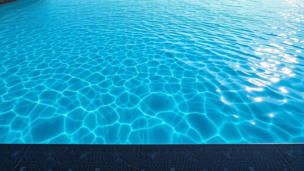 infinity pool water chemistry