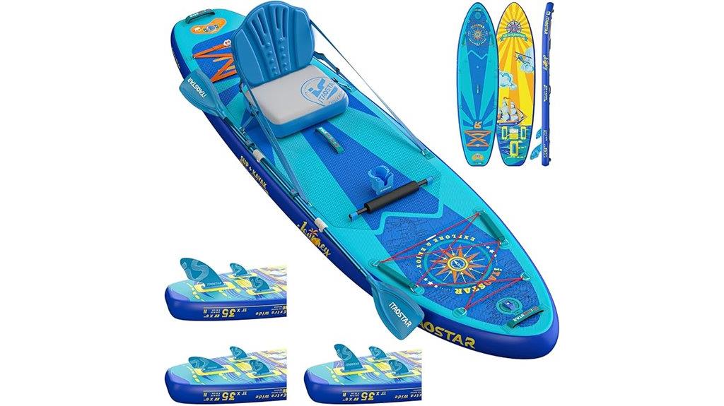 inflatable paddle board set