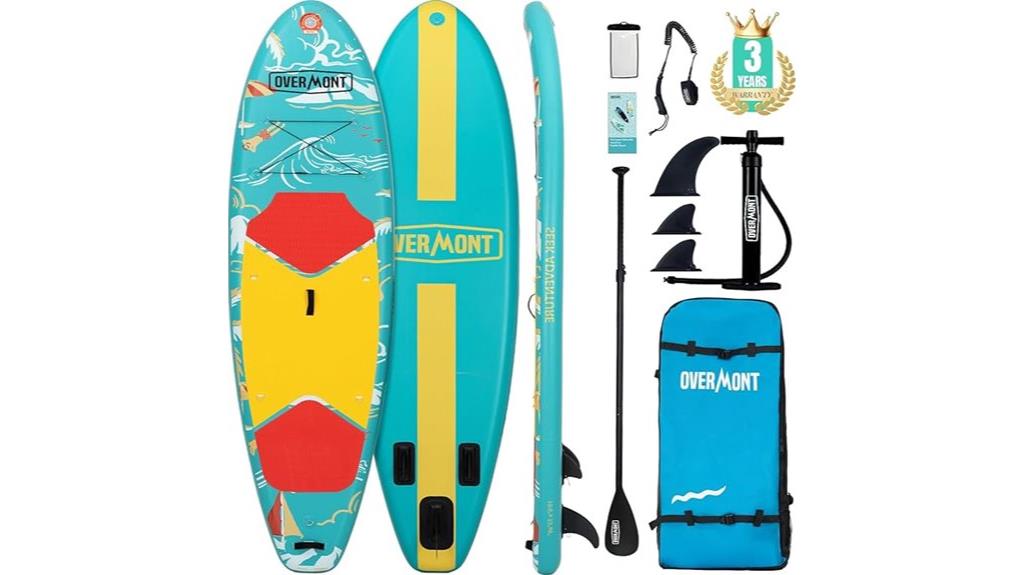 inflatable paddle board set