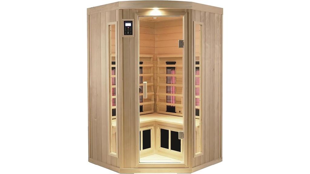 infrared sauna bluetooth lcd
