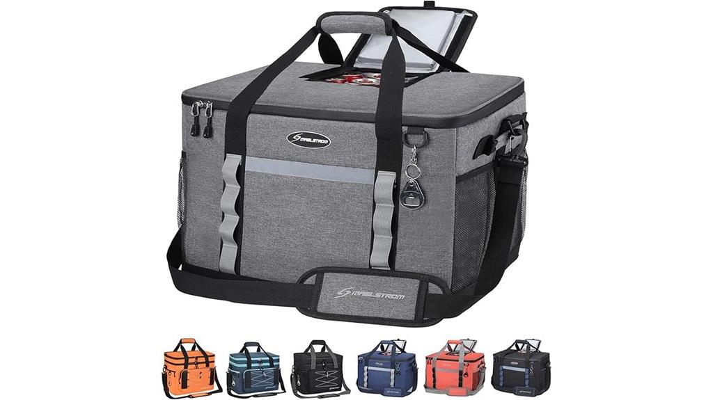 insulated portable cooler bag