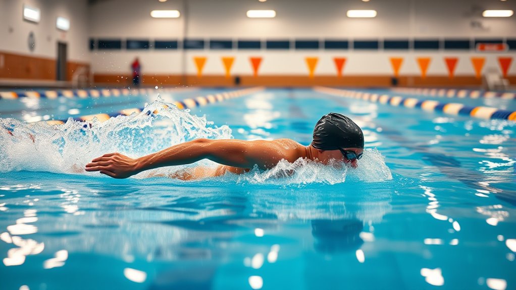 interval training enhances swimming endurance