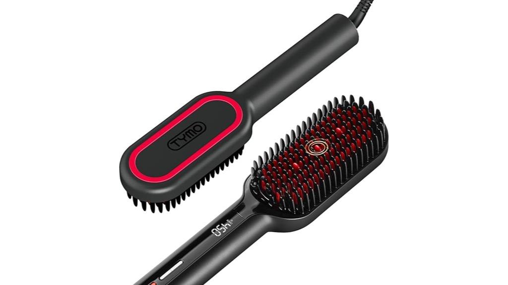 ionic hair straightening brush