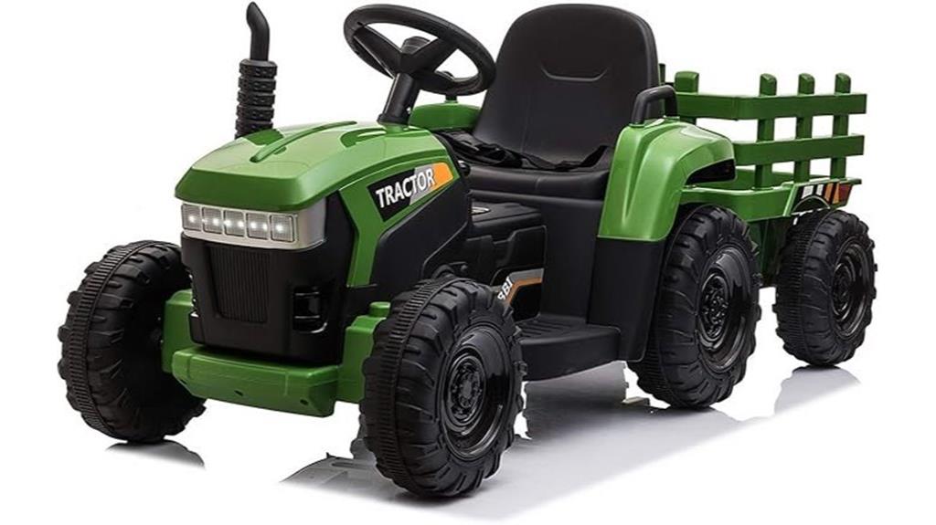 kids electric tractor ride