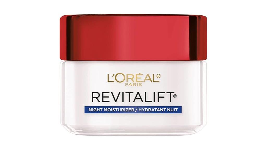 l or al revitalift night cream