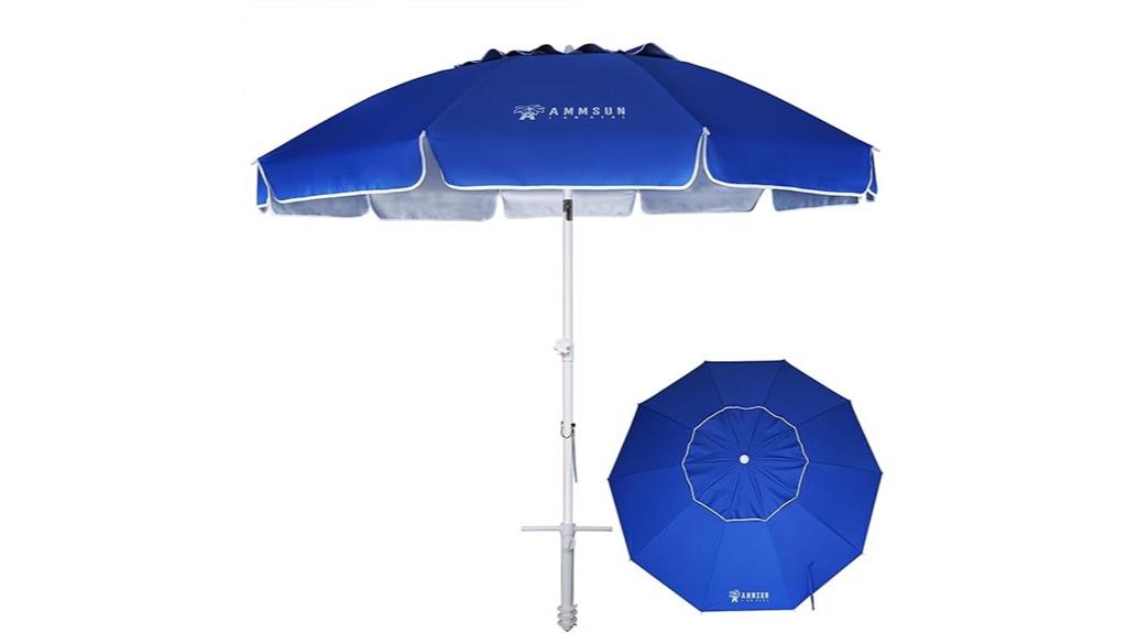 large 8 foot beach umbrella