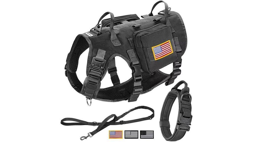 large dog tactical harness