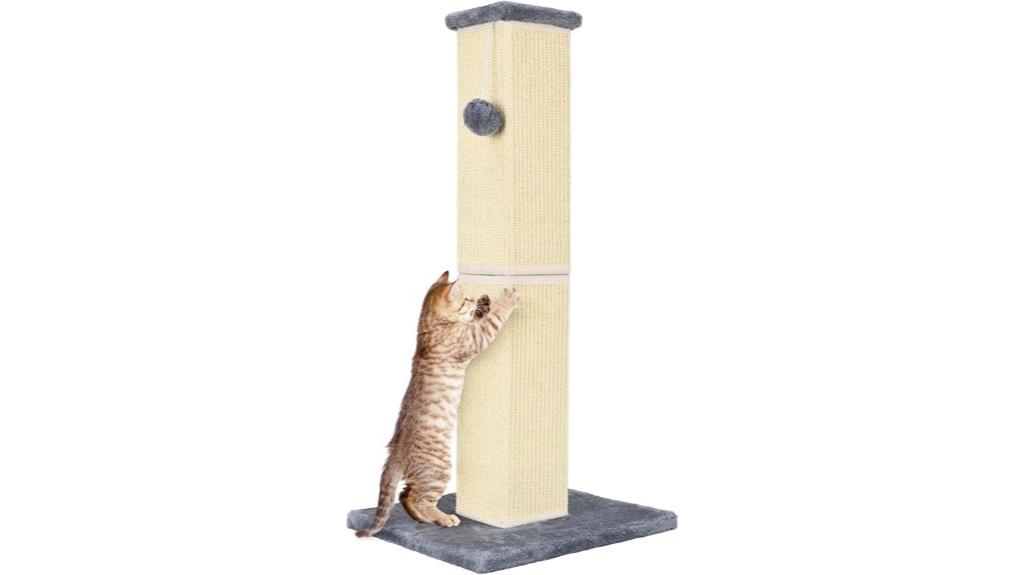 large indoor cat scratching post
