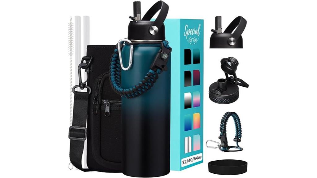 large insulated water bottle