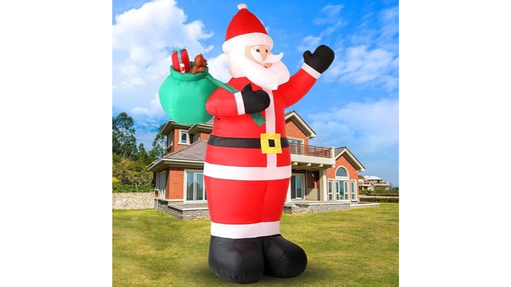 large led christmas inflatable