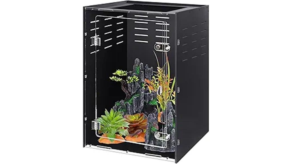 large reptile terrarium enclosure