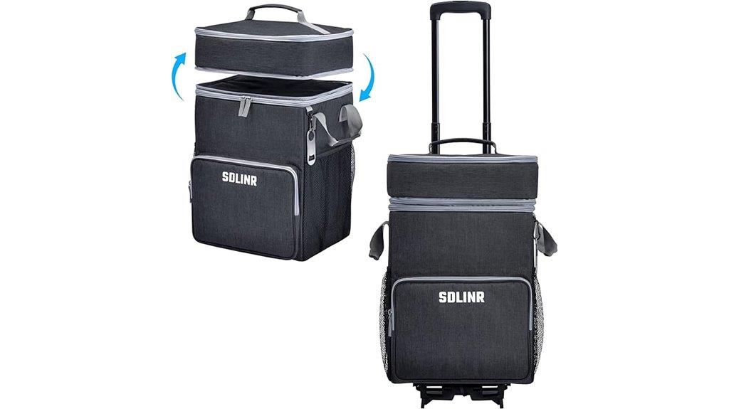 large wheeled cooler