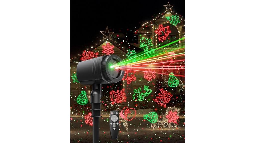 laser christmas light projector