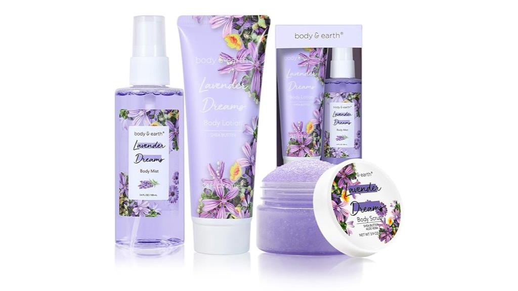 lavender body mist set