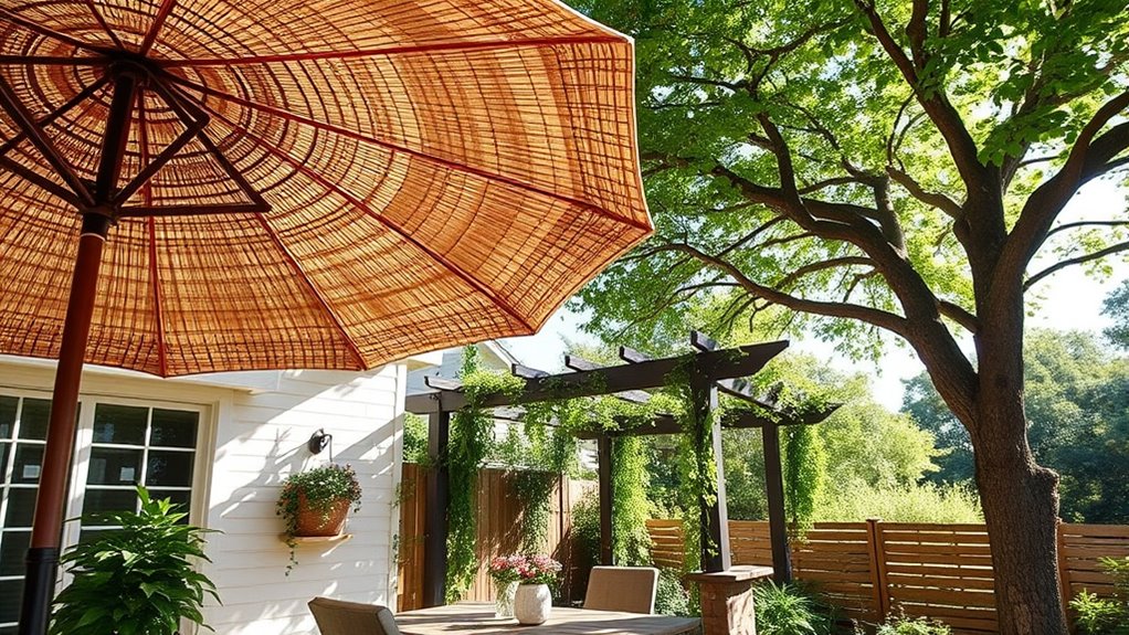layered outdoor shade solutions