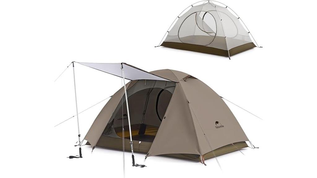 lightweight 2 3 person tent