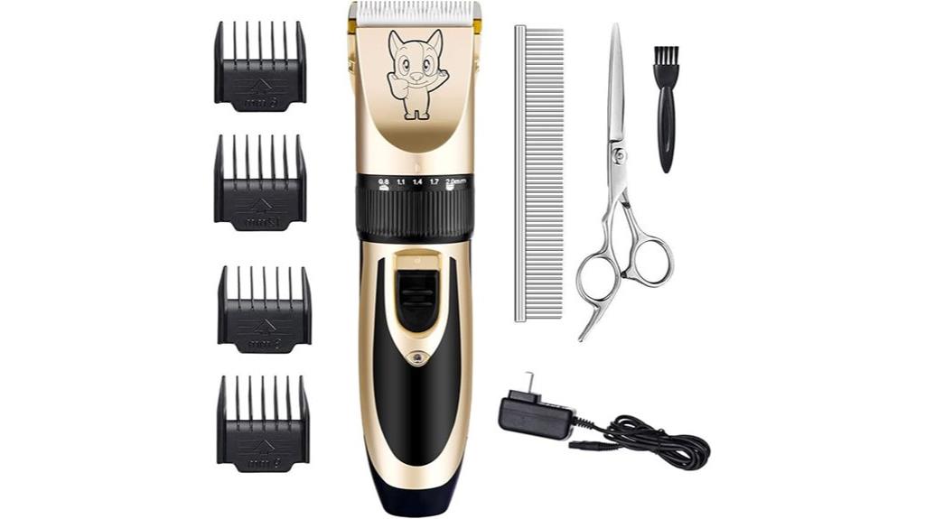 low noise cordless clippers