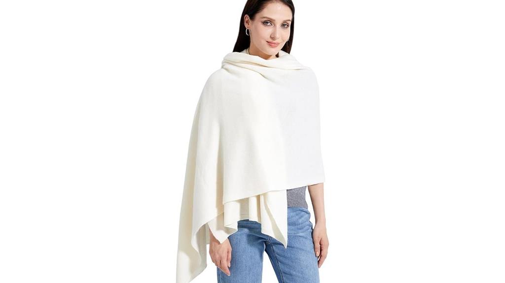 luxurious soft cashmere wrap
