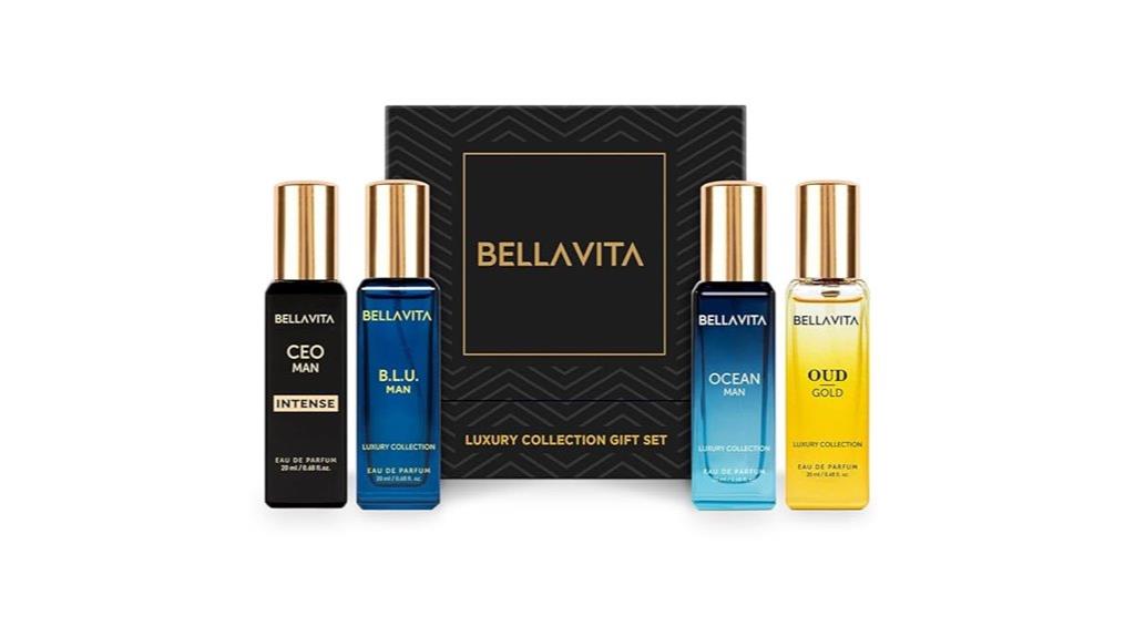 luxury 4 piece perfume set
