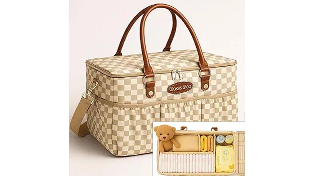 luxury baby diaper organizer