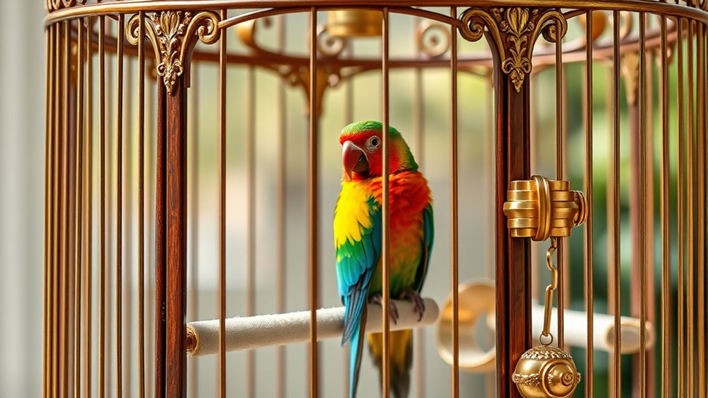 luxury bird cage essentials