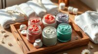 luxury body scrub sets