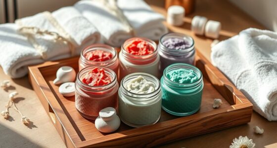 luxury body scrub sets