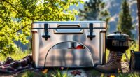 luxury camping cooler selection