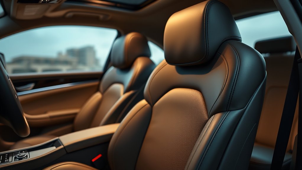 luxury car seat comfort