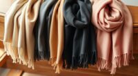 luxury cashmere winter scarves