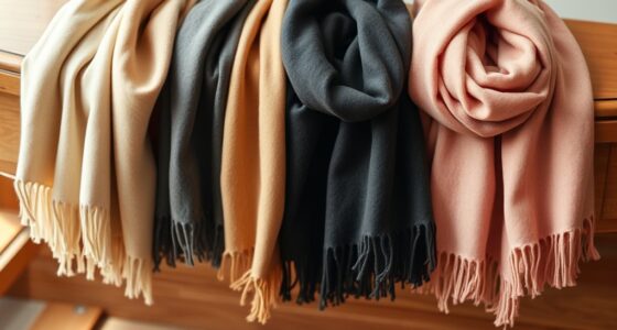 luxury cashmere winter scarves