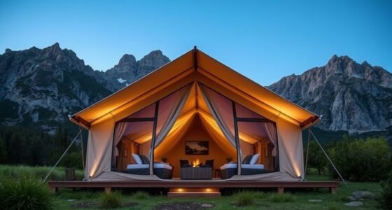 luxury durable camping tents