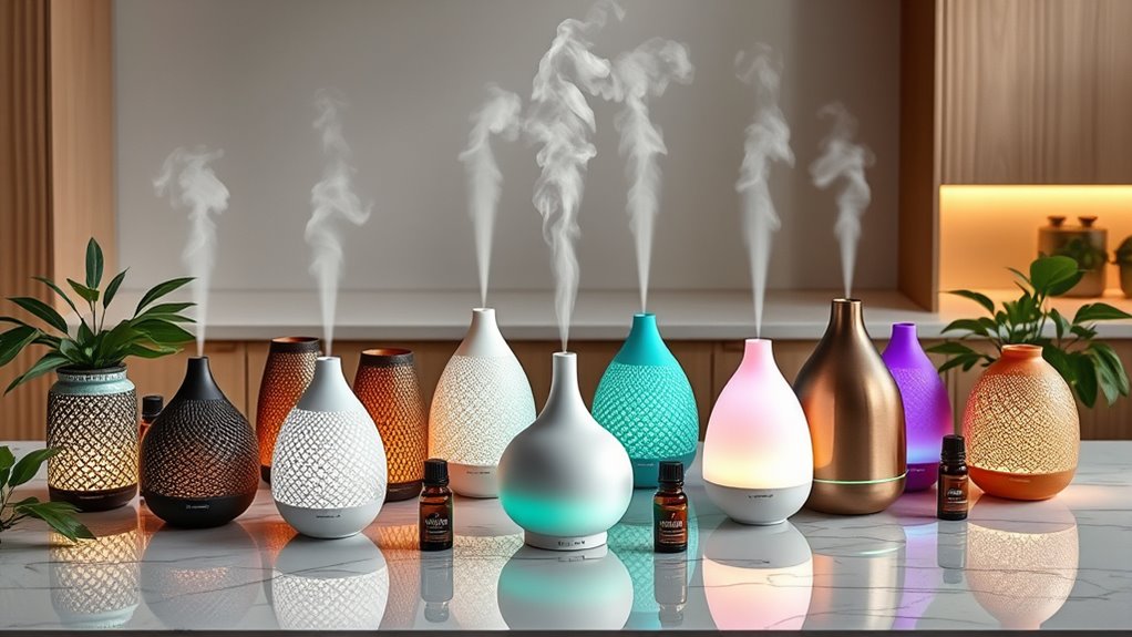 luxury essential oil diffusers