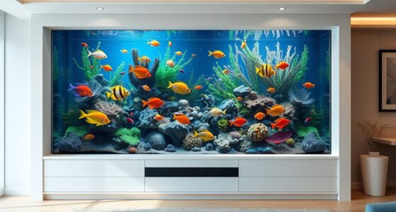 luxury home aquarium designs