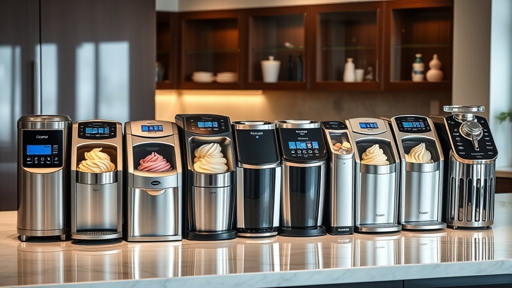 luxury home ice cream makers